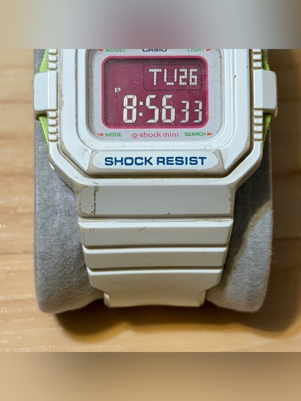 Casio G-Shock Mini GMN-550-7D Pink & White Square Women's Digital Watch GMN 550 - Picture 6 of 12